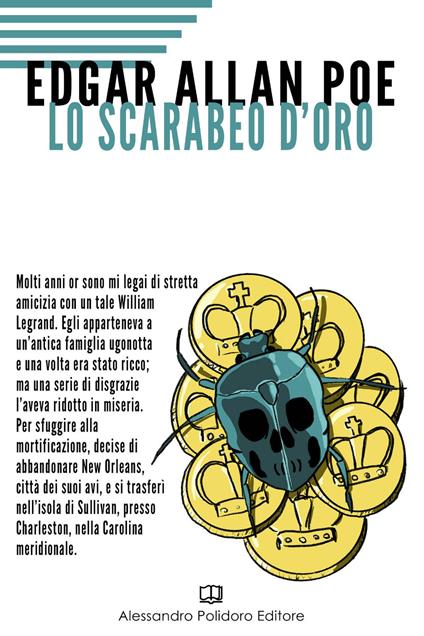 Lo scarabeo d'oro - Edgar Allan Poe - copertina