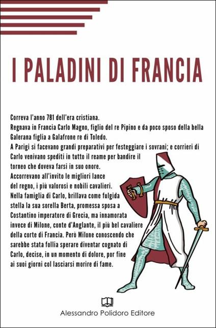 I Paladini di Francia - Anonimo - copertina