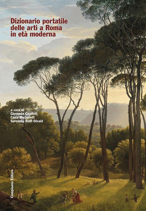 Dizionario portatile delle arti a Roma in età moderna - copertina