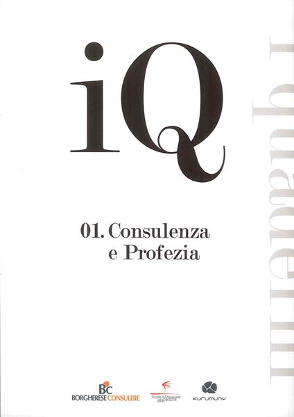 Consulenza e profezia - copertina