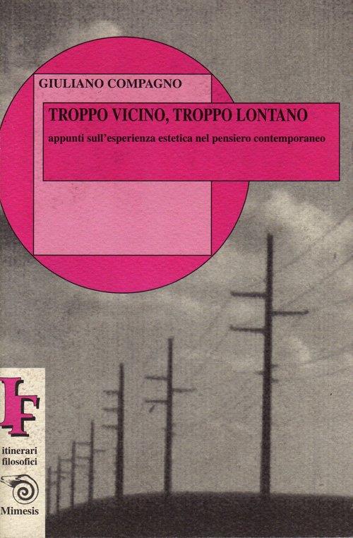 Troppo vicino, troppo lontano. Appunti sull'esperienza estetica nel pensiero contemporaneo - Giuliano Compagno - copertina