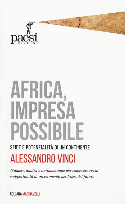 Africa, impresa possibile. Sfide e potenzialità di un continente - Alessandro Vinci - copertina