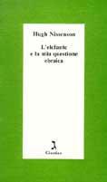 L' elefante e la mia questione ebraica - Hugh Nissenson - copertina