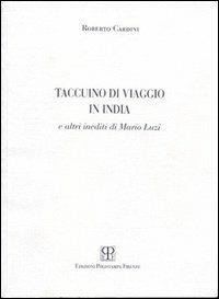 Taccuino di viaggio in India - Roberto Cardini - copertina