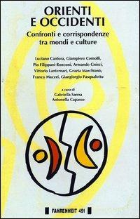 Orienti e occidenti. Confronti e corrispondenze tra mondi e culture - copertina