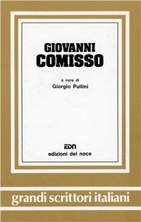 Giovanni Comisso - Giorgio Pullini - copertina