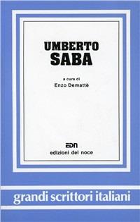 Umberto Saba - Enzo Demattè - copertina
