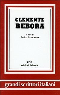 Clemente Rebora - Enrico Grandesso - copertina