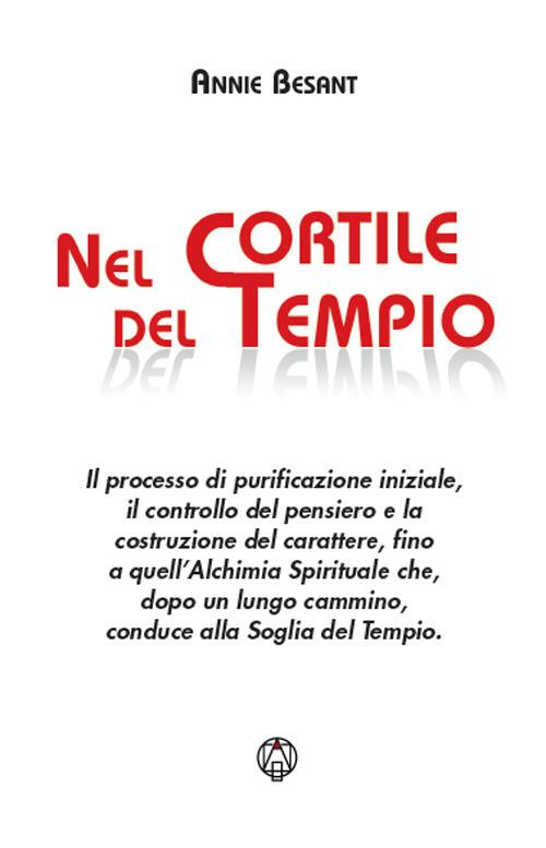 Nel cortile del Tempio - Annie Besant - copertina