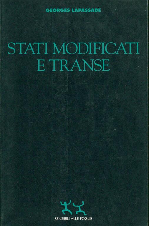 Stati modificati e transe - Georges Lapassade - copertina