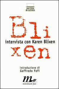 Intervista con Karen Blixen - Eugene Walter - copertina