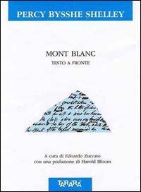 Mont Blanc. Testo originale a fronte - Percy Bysshe Shelley - copertina