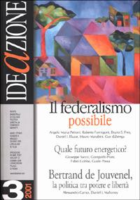 Ideazione (2001). Vol. 3: Il federalismo possibile - copertina