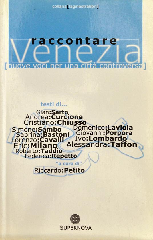 Raccontare Venezia - copertina