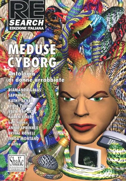 Meduse cyborg. Antologia di donne arrabbiate - copertina
