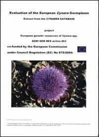 Evaluation of the European Cynara Germplasm. Extract from the cynares database - Mario A. Pagnotta - copertina