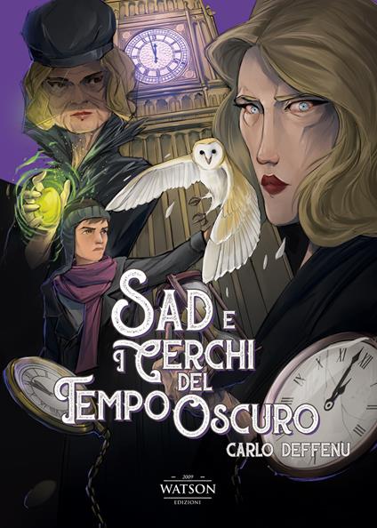 Sad e i cerchi del tempo oscuro - Carlo Deffenu - copertina