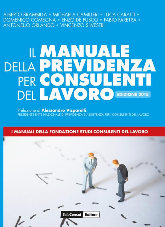 Il manuale della previdenza per consulenti del lavoro - copertina