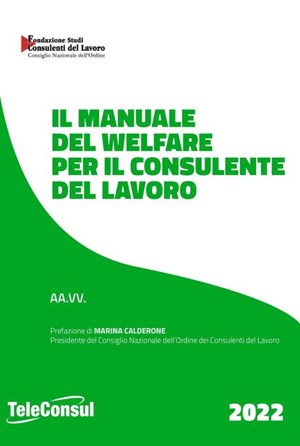 Il manuale del welfare per il consulente del lavoro - copertina