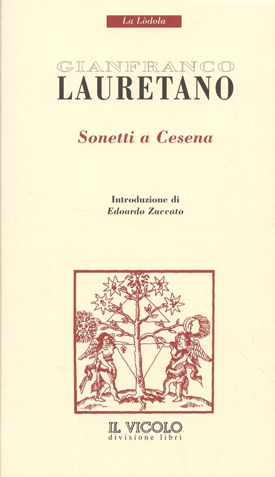Sonetti a Cesena - Gianfranco Lauretano - copertina