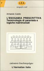 L' esogamia prescrittiva. Terminologie di parentela e logiche matrimoniali