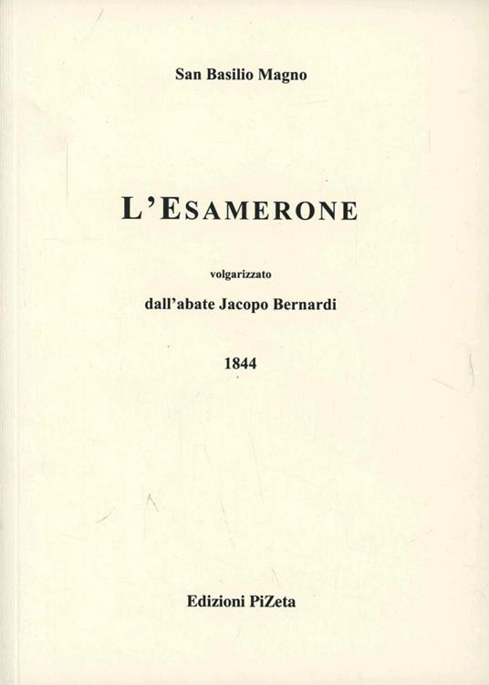 L' esamerone - Basilio (san) - copertina