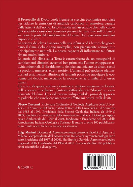 Cambiamenti climatici e conoscenza scientifica - Uberto Crescentini,Luigi Mariani - 2