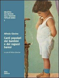 Canti popolari dei bambini e dei ragazzi baresi - Alfredo Giovine - copertina