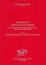 Callimaco, cent'anni di papiri