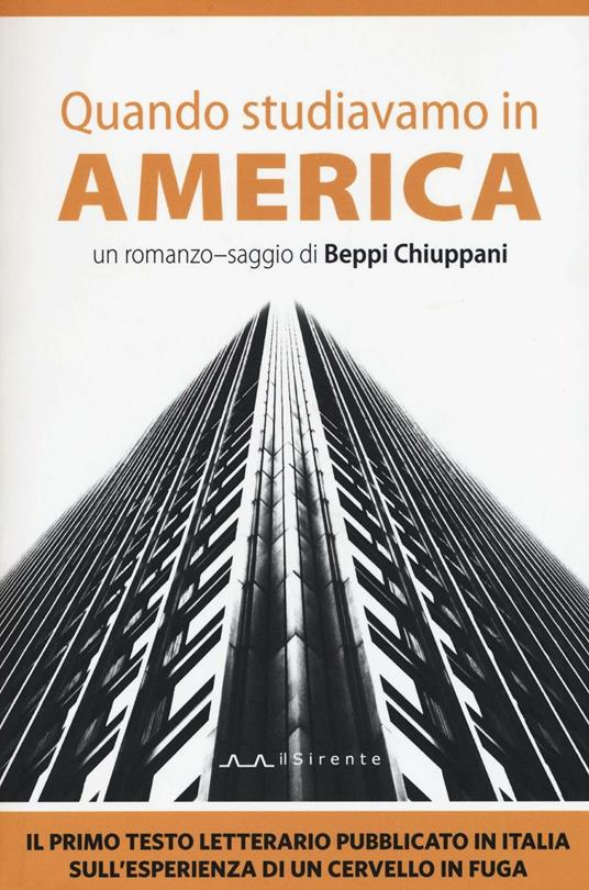 Quando studiavamo in America - Beppi Chiuppani - copertina