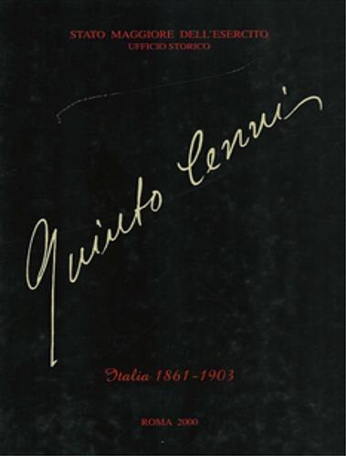 Quinto Cenni. Italia 1861-1903 - copertina
