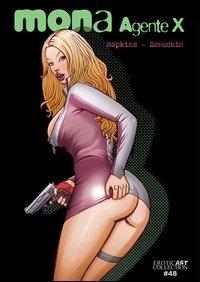 Mona agente X - Betty Hopkins,Alessandro Scacchia - copertina