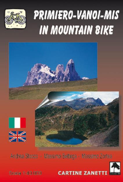 Primiero, Vanoi, Mis in MTB 1:40.000 - copertina