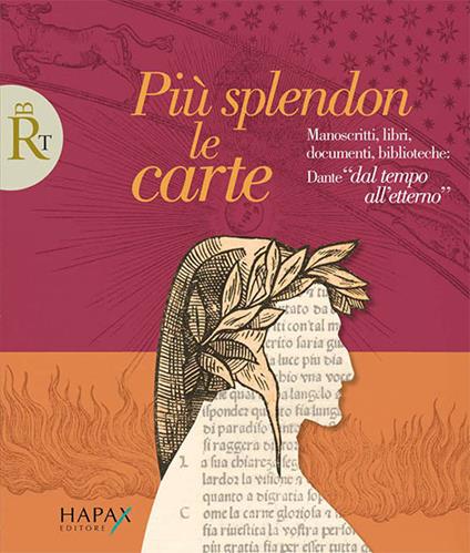 Più splendon le carte. Manoscritti, libri, documenti, biblioteche: Dante «dal tempo all'etterno» - copertina