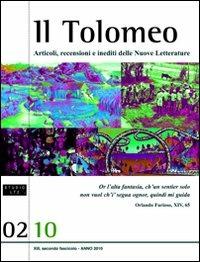 Il Tolomeo. Articoli, recensioni e inediti delle nuove letterature. Ediz. italiana e inglese - copertina