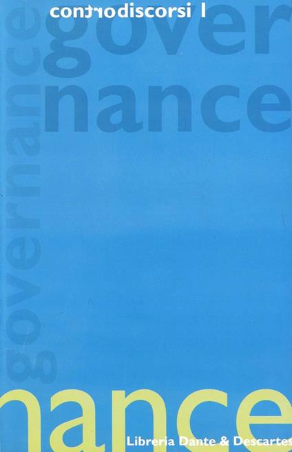 Governance - Gianfranco Borrelli - copertina