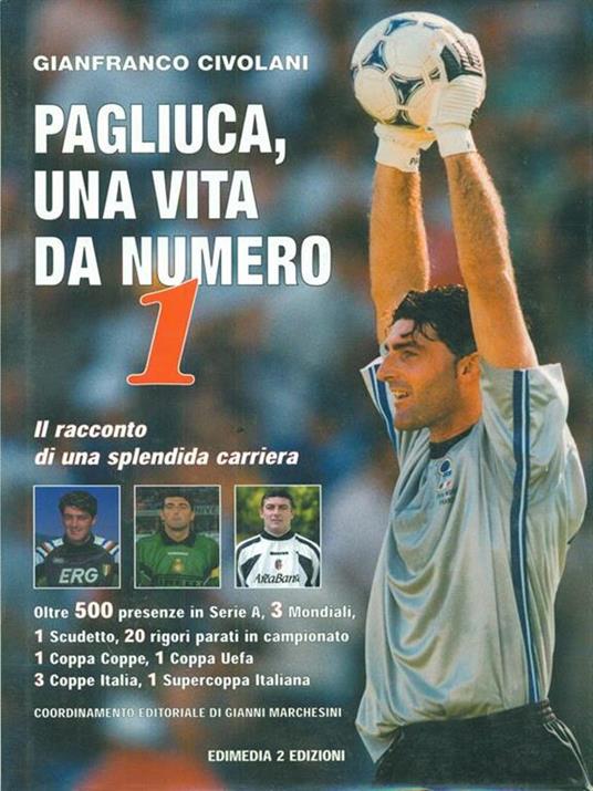 Pagliuca, una vita da numero 1 - Gianfranco Civolani - copertina