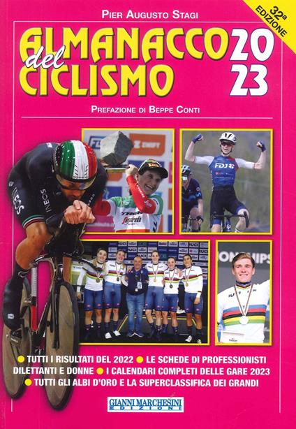 Almanacco del ciclismo 2023 - Pier Augusto Stagi - copertina