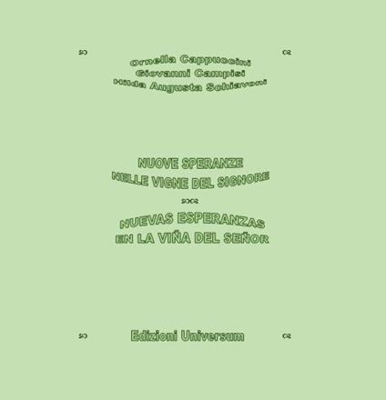 Nuove speranze nelle vigne del Signore. Ediz. multilingue - copertina