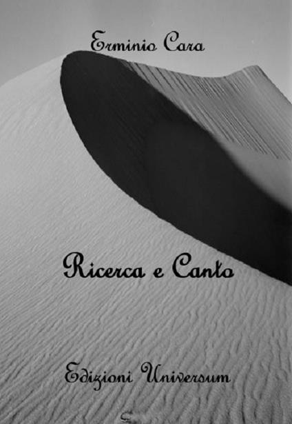 Ricerca e canto - Erminio Cara - copertina