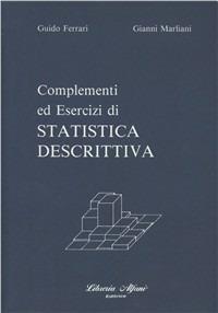 Complementi ed esercizi di statistica descrittiva - Gianni Marliani - copertina