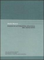 Pagine di letteratura spagnola del Novecento