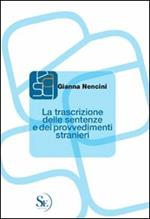 La trascrizione delle sentenze e dei provvedimenti stranieri