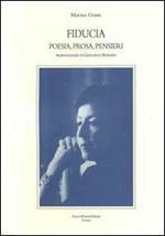 Fiducia. Poesia, posa, pensieri