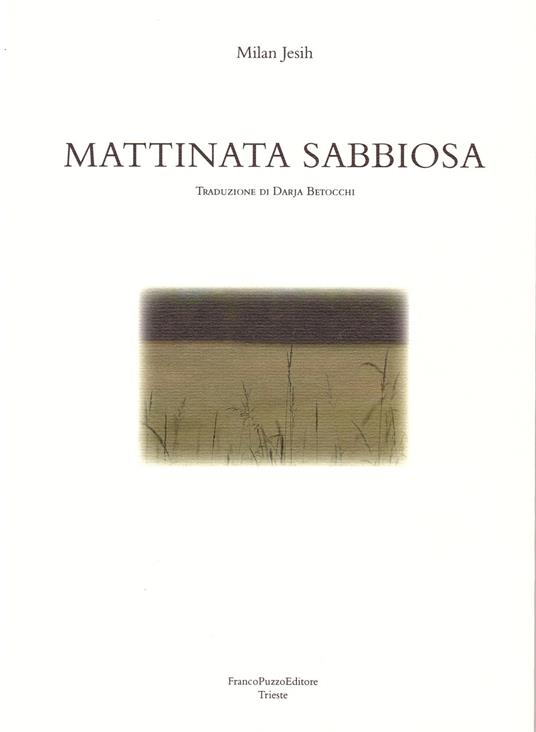 Mattinata sabbiosa - Milan Jesih - copertina