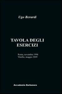 Tavola degli esercizi - Ugo Berardi - copertina
