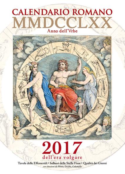 Calendario romano 2017 - copertina