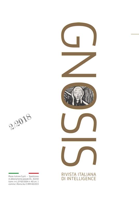 Gnosis. Rivista italiana di Intelligence (2018). Vol. 2: paura, La. - copertina