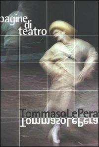 Pagine di teatro - Tommaso La Pera - copertina