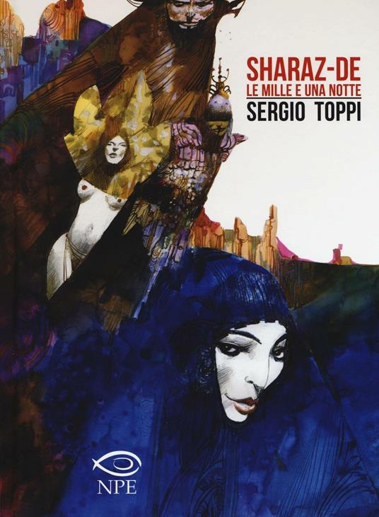 Sharaz-de. Le mille e una notte - Sergio Toppi - copertina